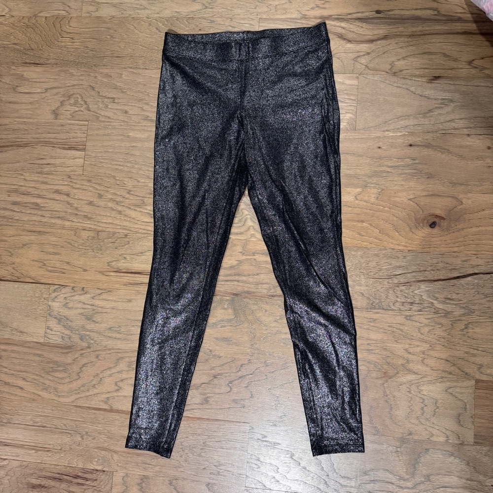 Shimmering Black Leggings - Express